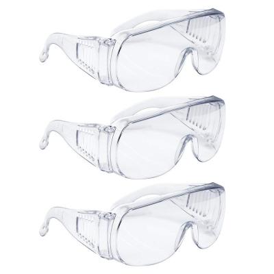 Transparent Medical Safety Goggles Widely Use For Hospital Anti Scratch