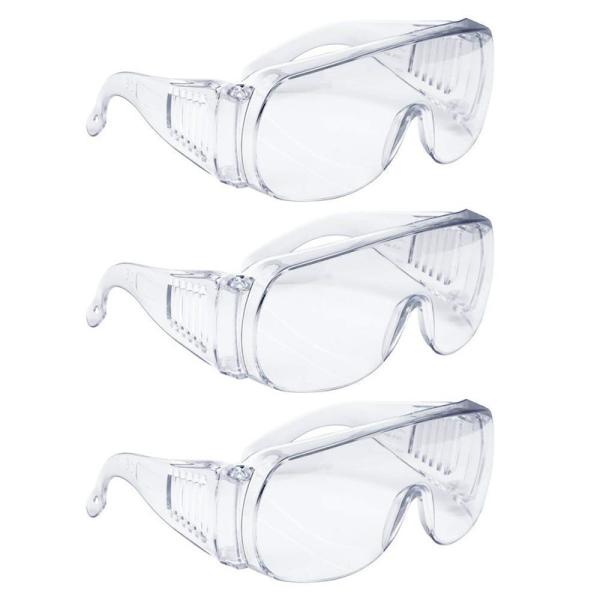 Transparent Medical Safety Goggles Widely Use For Hospital Anti Scratch