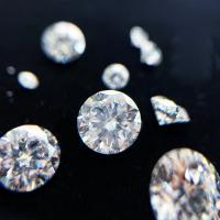 5mm-20mm VVS1 Branco Redondo Cortado Solto Moissanite Pedra Tratada a Calor para Brincos de Cabeça