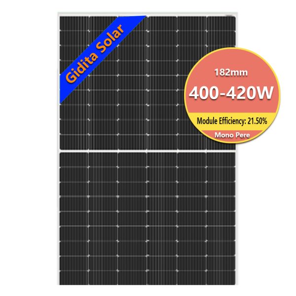 Half-Cell High Efficiency PV Module Monocrystalline Solar Panel 400W 410W 420W