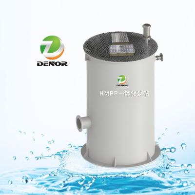 Station de pompage intégrée HMPP personnalisée avec grilles de pompes à eau et équipement de commande
