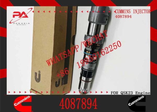 Pieza K60 del motor diesel del automóvil/inyector de combustible de QSK60 QSK45 4002145 4087894 4088428 4326781
