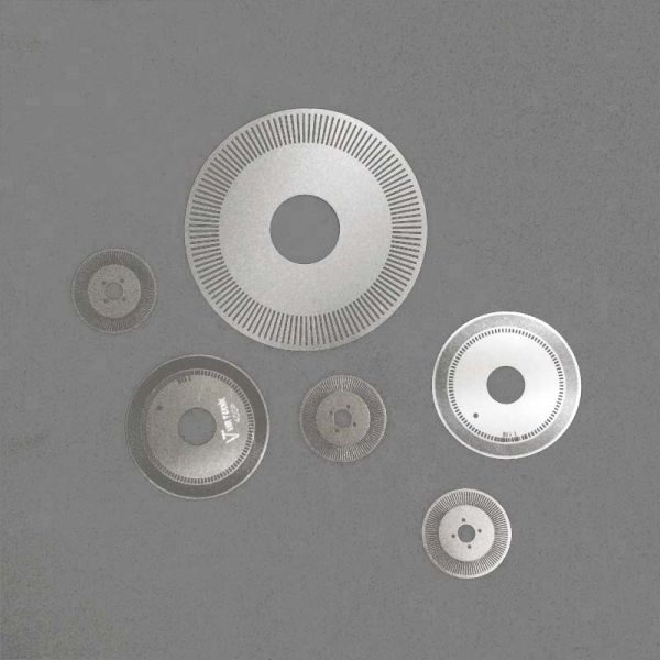 Customized Stainless Steel Optical Encoder Discs Via Metal Etching Machining