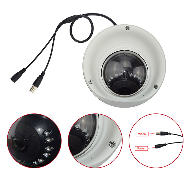 1 / 3 CMOS DC 12V разрешения системы 1280 x 960 камеры корабля 360 градусов