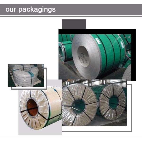 0.2-3mm Aisi SS 201, SS 304, SS 316L Cold Rolled Stainless Steel Strip For Banding