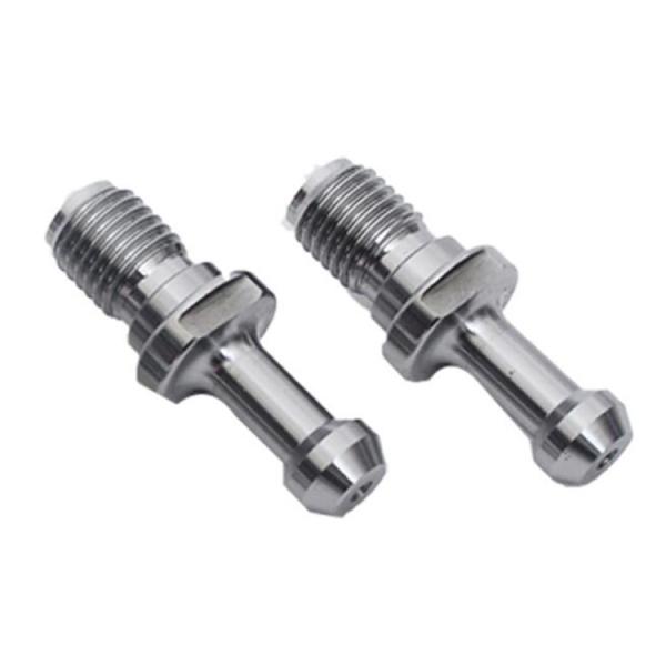 54HRC-57HRC BT Pull Stud Black Oxide Surface For CNC Machine