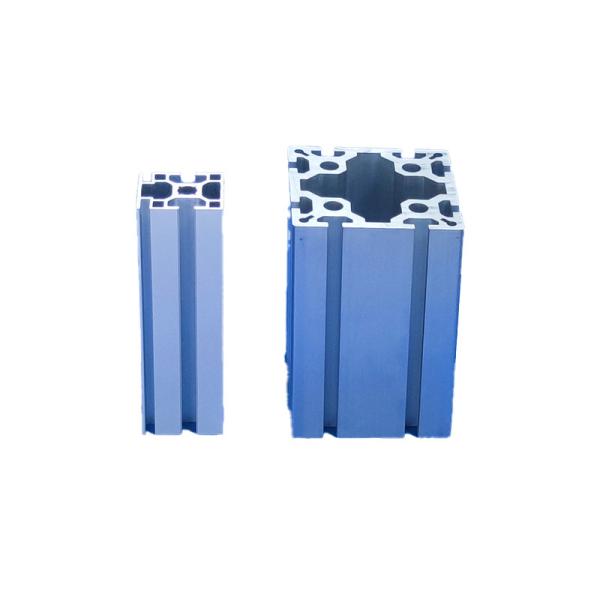 Customized Industrial Aluminum Profile Powder Coating Finish Aluminum Extrusion Profiles