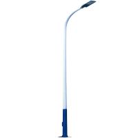 8M 9M Q235B Pollo de iluminación de acero de brazo único redondo Pollo de luz de acero galvanizado de 3,0 mm