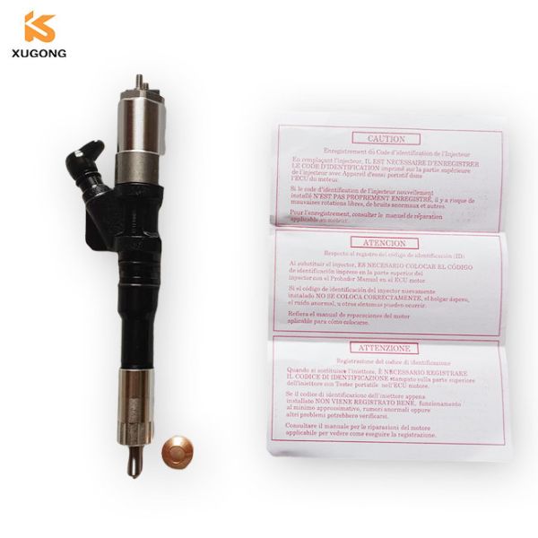 Komatsu 6156-11-3300 6D125 Engine Fuel Injector Assy 6156113300 For PC400-7 Excavator