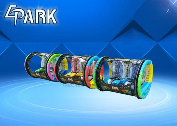 Remote Controlled Intelligent Walking Ride On Car / Rolling Ride Happy Car 3s In Playground And Amusement Center