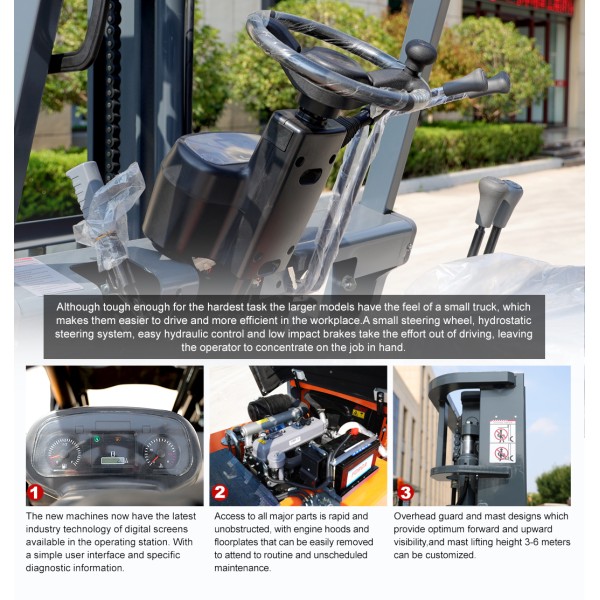 Warehouse Used Forklift 2nd Hand Material Handler Equipment