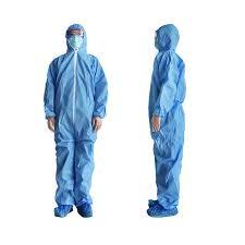 Anti Dust  Disposable Medical Gowns Full Body Size Wide Application