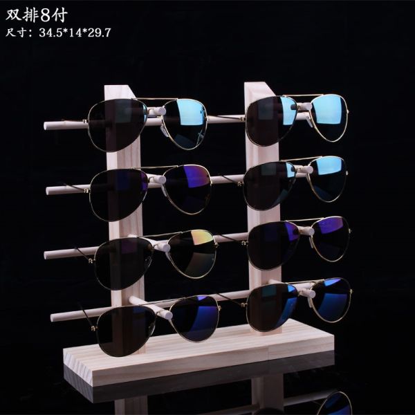 Living Room Furniture Wooden Sunglasses Display Stand for Home Furniture Sofa Set