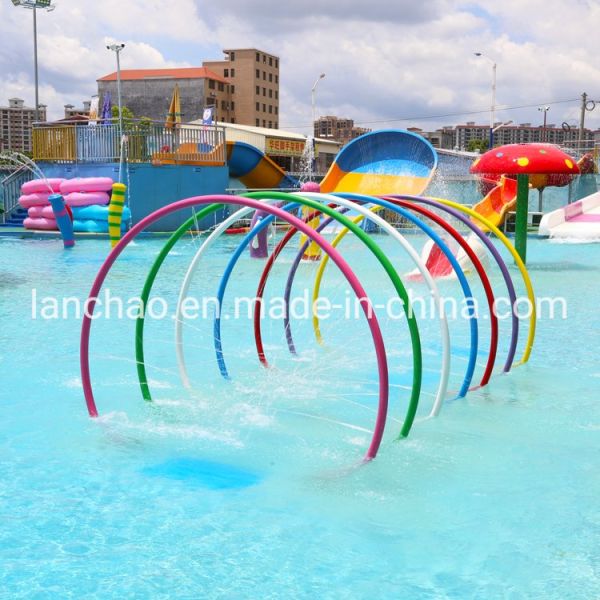 Kids  Water Amusement Park Equipment  LANCHAO-WTP01 With Plastic Foam