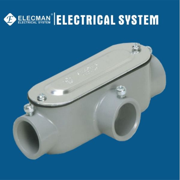 EMT en aluminium type de la vis de réglage T de corps de conduit de 2 pouces