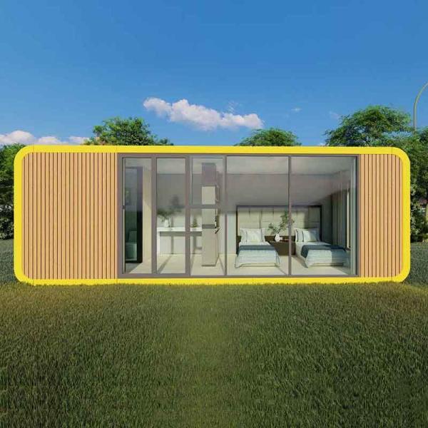 Multifunctional Prefabricated Outdoor Container House With Wind Resistance Grade 9 And Galvanized Steel Pipe Main Material