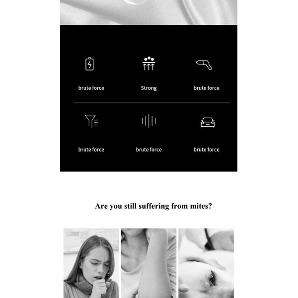NO App-Controlled Powerful Suction Intelligent Bed Vacuum Cleaner for Sofa Cleaning