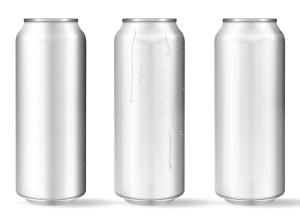 O ponto baixo dobro do PH do forro imprimiu as latas 12oz de alumínio lustrosas