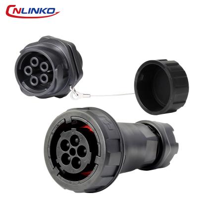 Cnlinko DL28 Series 2 3 4 5 Pin Waterproof Wire Connector Circular Aviation Plug Power Led Connector