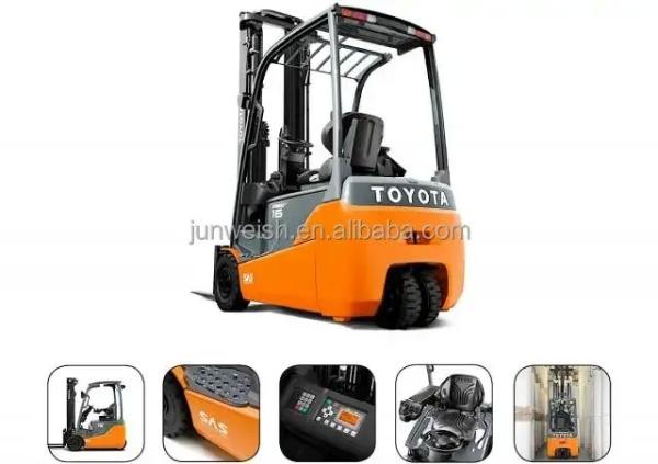 3 Ton Electric Forklift with Automatic Transmission and 6m Lifting Height