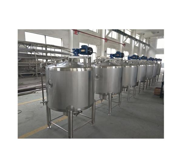 450KGS 1.1KW Food Sanitary Sour Milk Incubation Tank for Customer Requirements