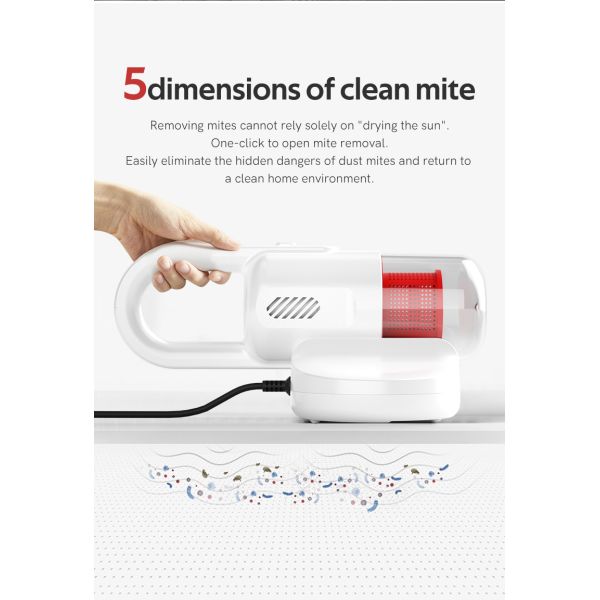 Smart Handheld Mite Remover 400W 220V For Household Bedding Cleaning
