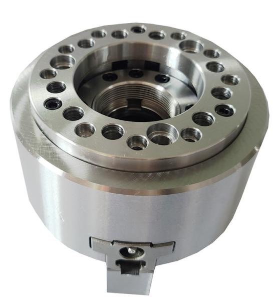 CNC hydraulique 3 mâchoires solide tour de puissance Chuck