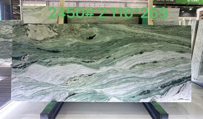 Brazilian Victoria Green Marble Big Granite Marble Slab Cut To Size Exterior Design