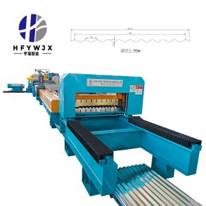 Easy Maintenance Metal Sheet Shearing Machine Electric Transmission 60M/Min