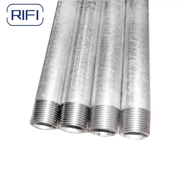 Tubo de aço galvanizado a quente Conduto galvanizado elétrico Conduto metálico rígido