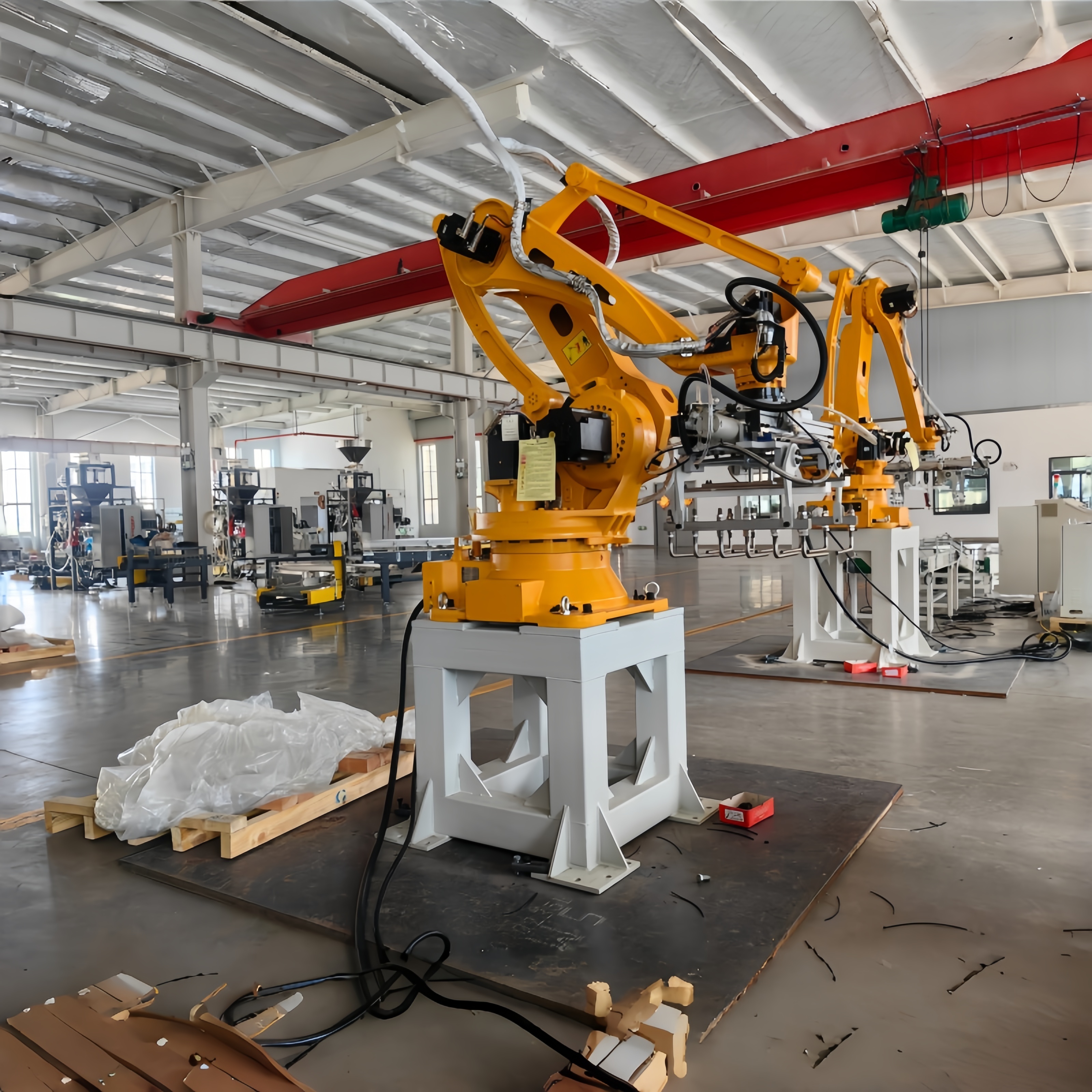 Energy Palletizing Robot Designed to Minimize Power Consumption While Maintainin