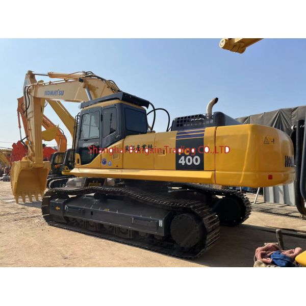 Small Machine Used Mini Excavator Komatsu PC400-7 in with Original Hydraulic Valve