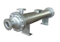 Type GPR 3,5 ~ 60m2 échangeur de chaleur à tubes à coque à haut rendement refroidisseur d'huile à tubes en aluminium