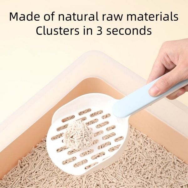 Absorción de olores Tofu Cat Litter personalizado Todos los residuos de aglomeración naturales