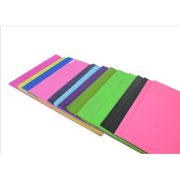 Easy Carry Gym Yoga Mats 1730mm X 610mm X 5mm Dimension Soft Yoga Mat