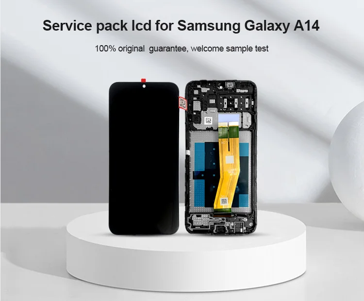 A14 4G LCD с рамой для  A145P Мобильный телефон сенсорный Pantalla  A145R сервисный пакет LCDS дисплей