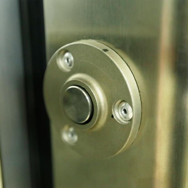 Tailles personnalisées Porte à battant pour chambre froide Température appropriée -20 C 5 C Non emballé