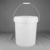 5 gallons ou 20L ont imprimé le seau en plastique avec le couvercle