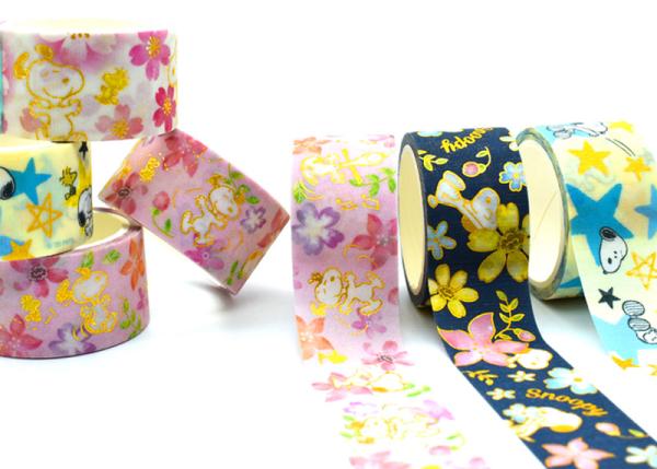 4C Printing Multicolor Washi Paper Stickers For Scrapbook