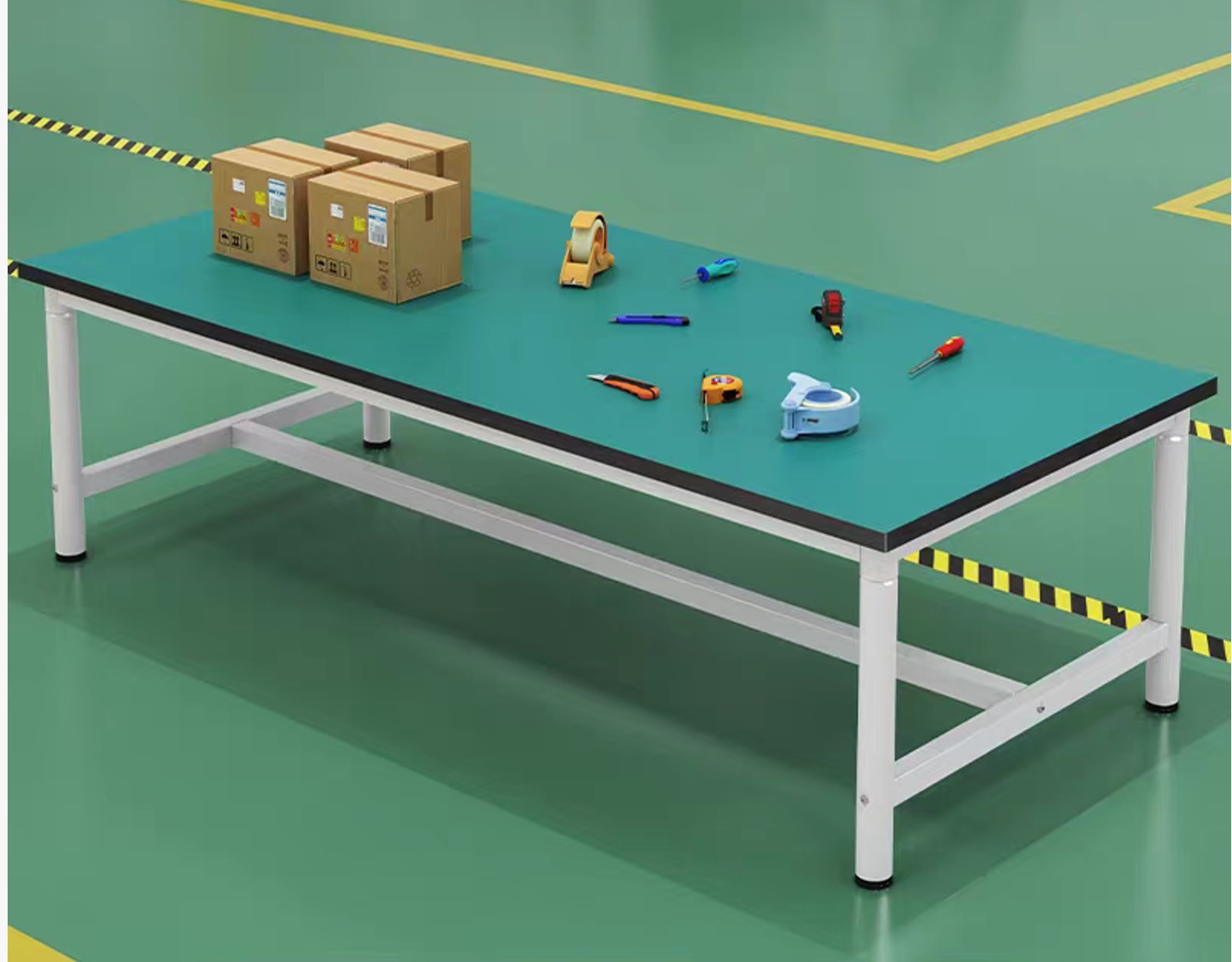 Heavy Duty Anti Static Workbench Stainless Steel ESD Workstation Custom Sizes