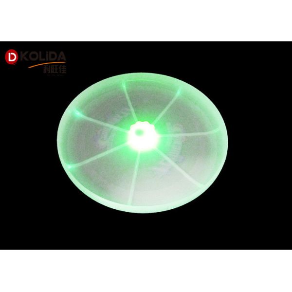 Yellow / Pink / Green Sports Dog Pet Toys Flashflight LED Lights Pet Flying Disc