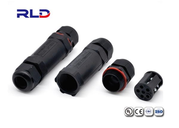 Male Female 24A Waterproof Outdoor Lighting Connectors