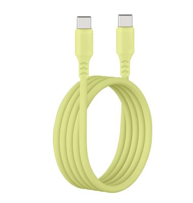 Silicone Type C Magnetic Charging Cable For Laptop Mobile Phone 100W 60W 27W 20W