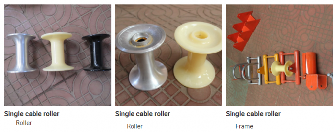 Гальванизированный ролик тройного алюминиевого кабеля ISO угловой