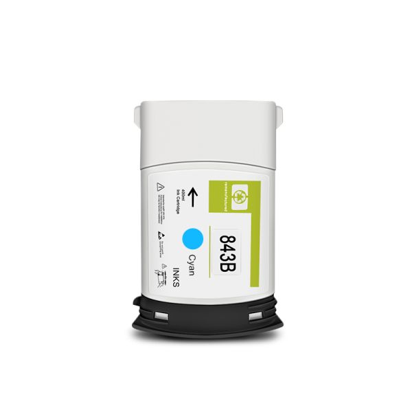 Becolor 843 Ink Cartridge 843A/B/C  Compatible Ink Cartridge Suitable for Wide Page HP XL 4000/4100/4500/5100 Printers 400ml