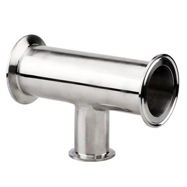 Customized Welding Connection Polished SS304/316L Sanitary Fittings Clamped Reduce Tee