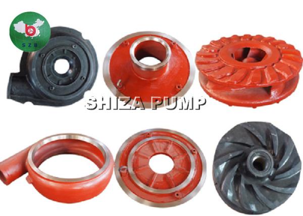Slurry Pump Wet Rubber Water Pump Parts Replacement For High Density Slurries