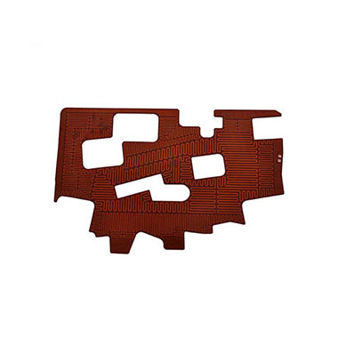 50*300mm 75W Brown Etched Metal Polyimide Foil Heater