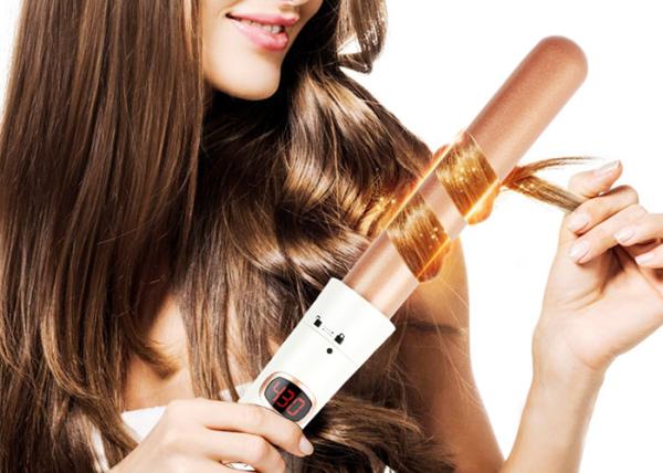 Interchangeable Ceramic Barrel Hot Hair Tool , 50HZ Hair Curler Wand Set