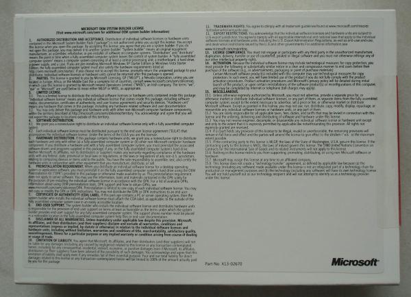 OEM final de Windows Vista